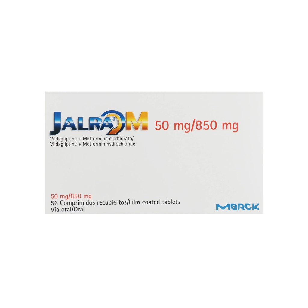 JALRA "M" 50/850 MG x 56 COMPRIM. Merck