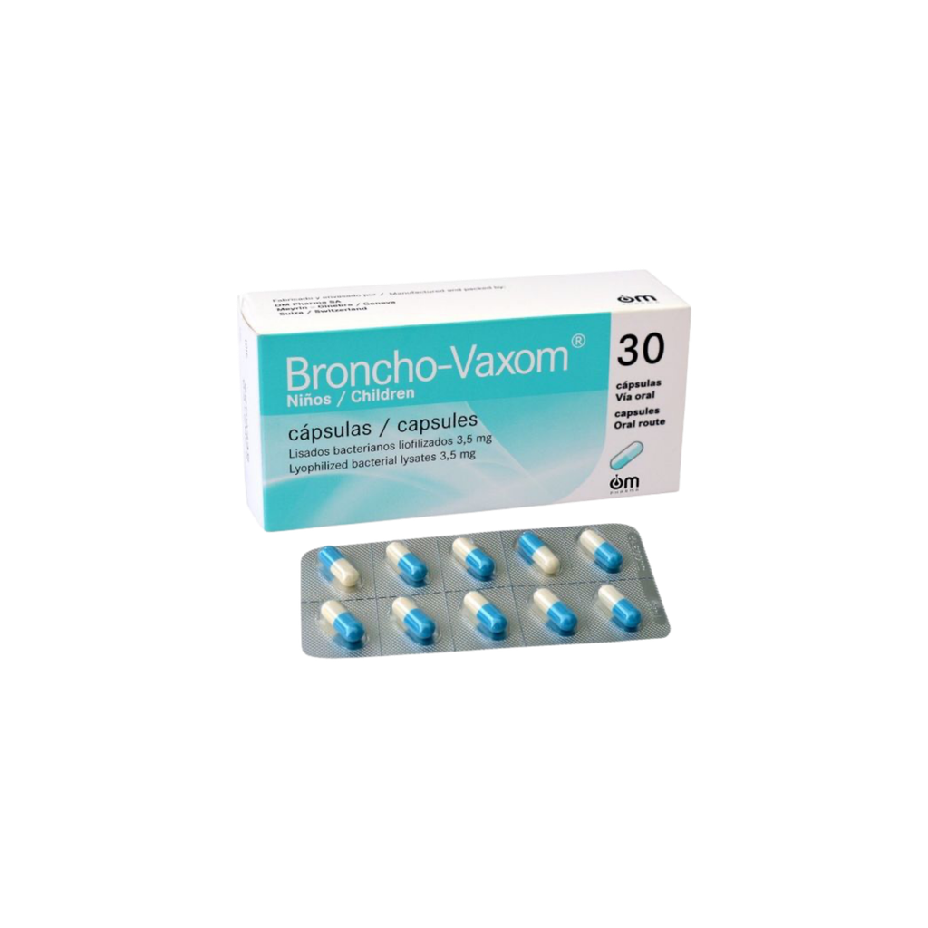 BRONCHO VAXOM NIÑO  x 30 capsulas OM-PHARMA
