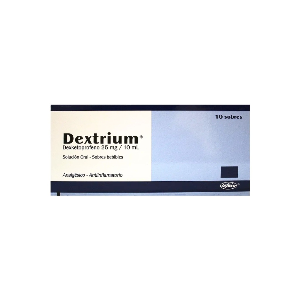 DEXTRIUM DE 10 SOBRES INDUSTRIA FARMACEUTICA, S.A.