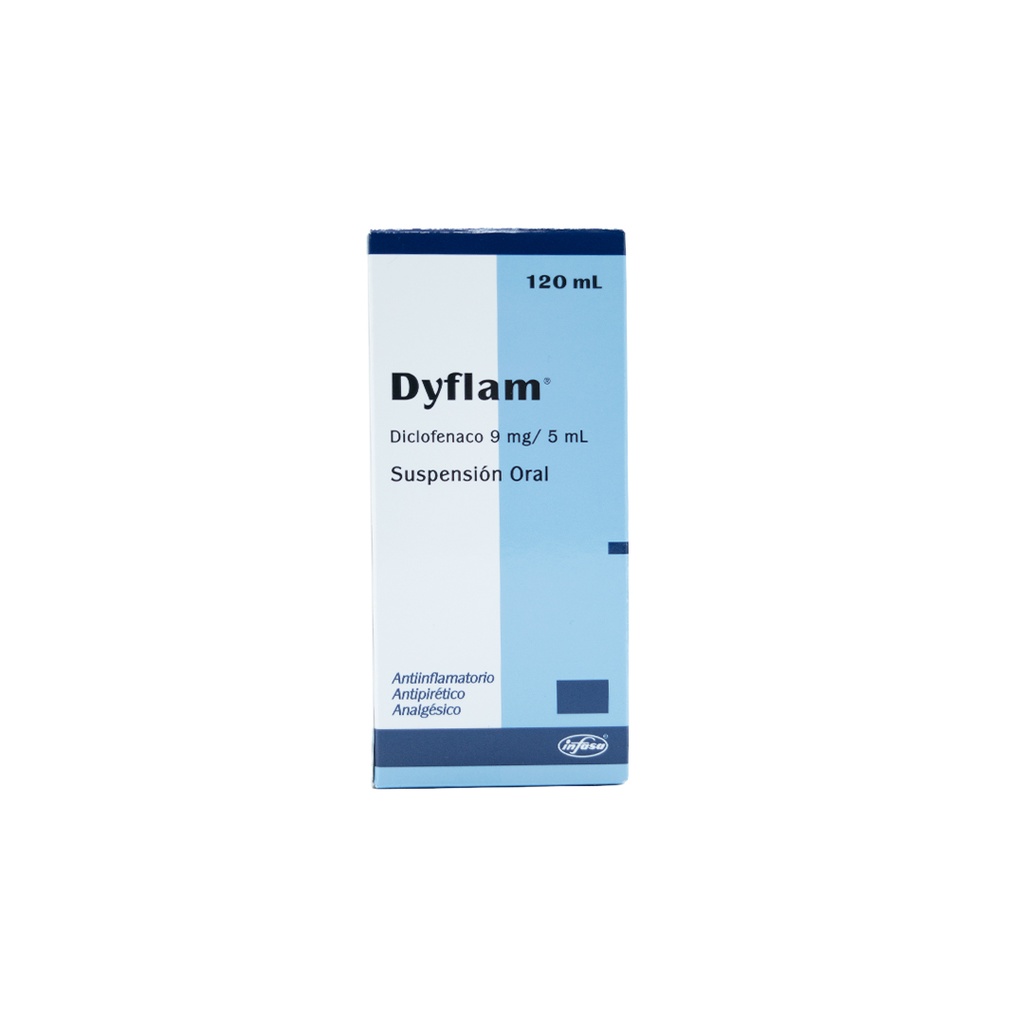 DYFLAM Suspensión Oral de 120 mL INDUSTRIA FARMACEUTICA, S.A.