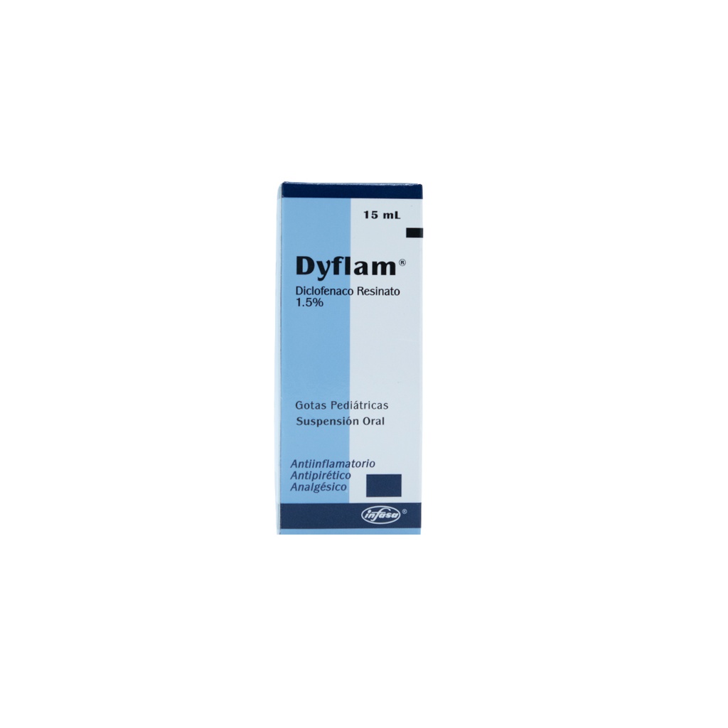 DYFLAM Suspensión Oral Gotas de 15 mL INDUSTRIA FARMACEUTICA, S.A.