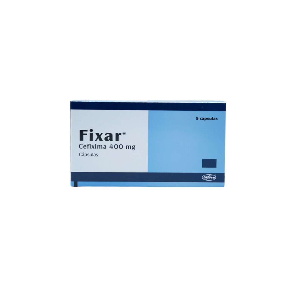 FIXAR 400 MG DE 5 CAPSULAS INDUSTRIA FARMACEUTICA, S.A.