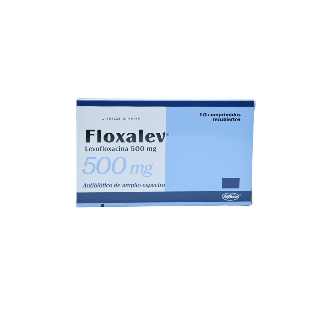 FLOXALEV 500 MG. DE 10 TABLETAS INDUSTRIA FARMACEUTICA, S.A.