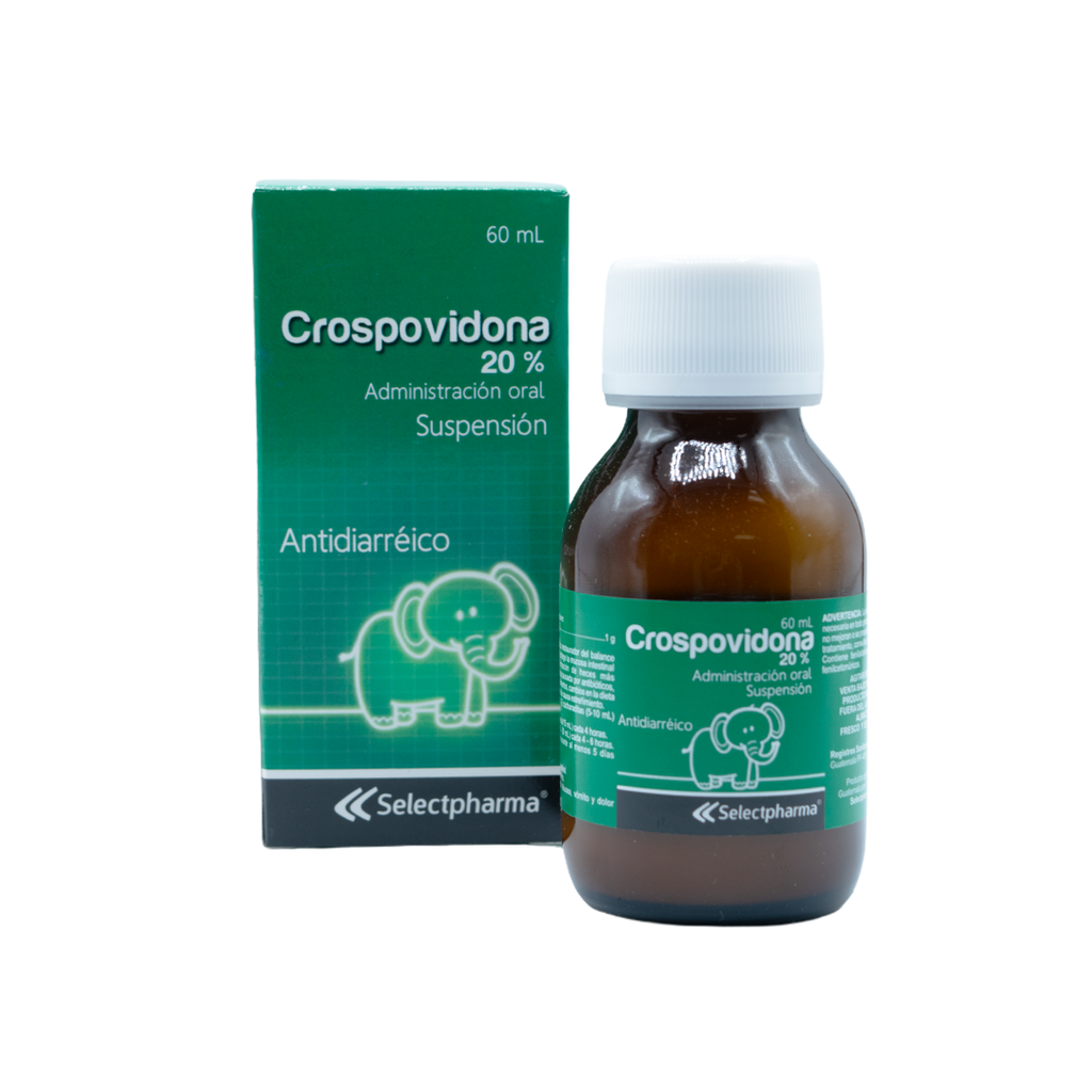 Crospovidona 20% Susp. SelectPharma