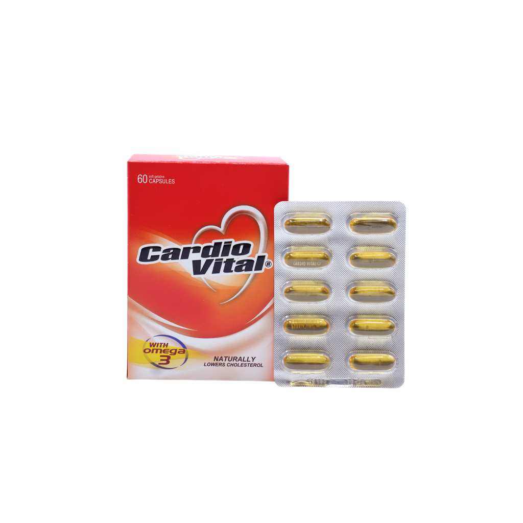 CardioVital Capsulas Gel Caja de 60 + 10 Caps FARMAMEDICA