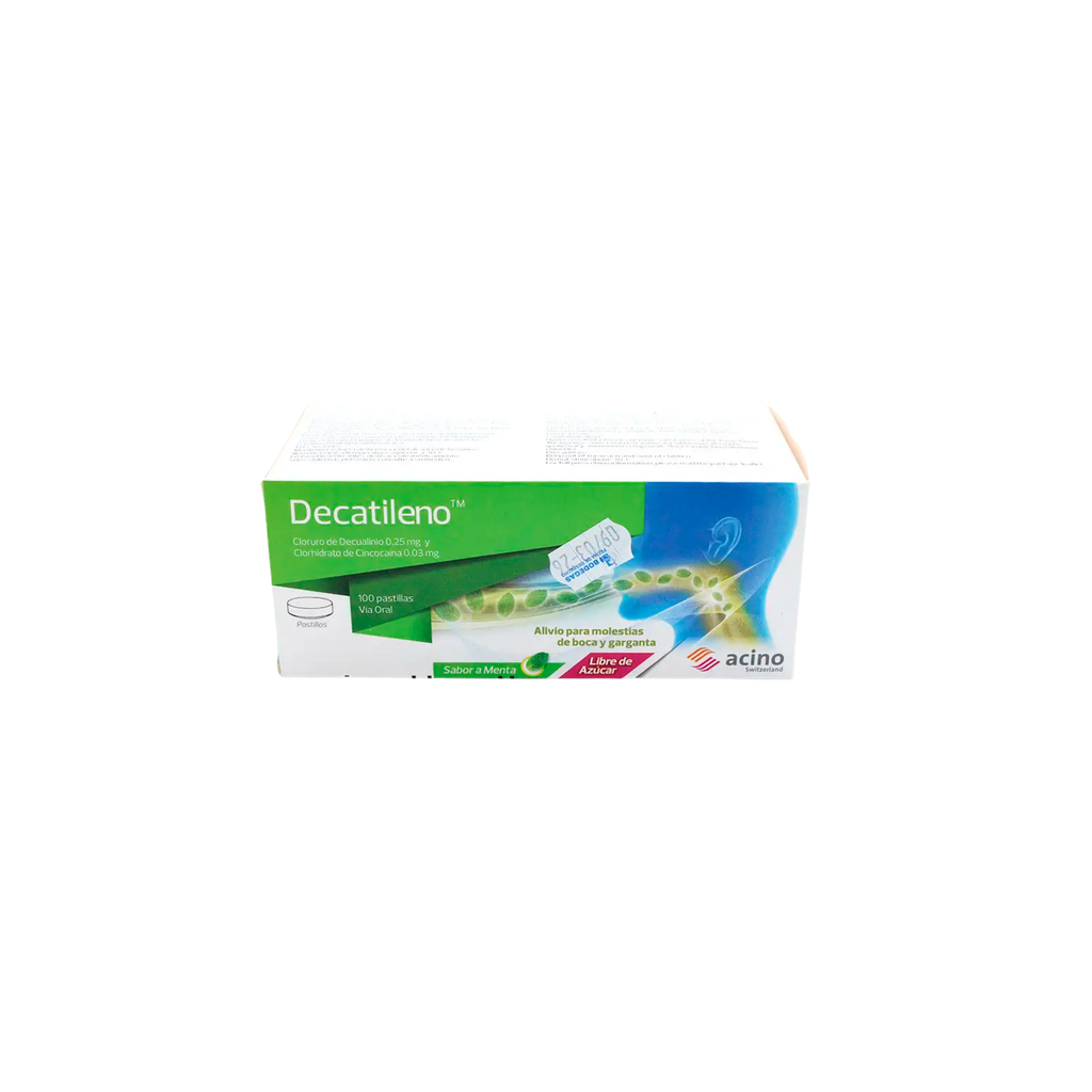 DECATILENO x 100 PASTILLAS ACINO PHARMA