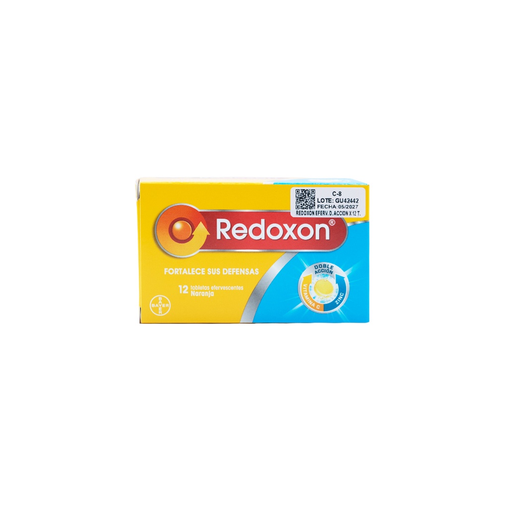 REDOXON EFERVECENTE DOBLE ACCION CAJA X 12 TAB. BAYER OTC