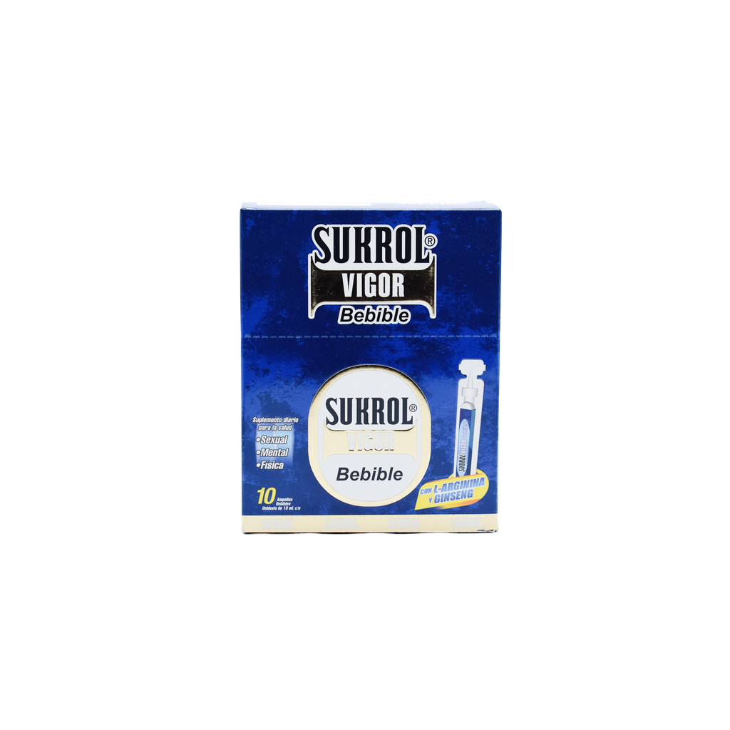 Sukrol Vigor Solucion Oral Caja x 12 Ampollas FARMAMEDICA