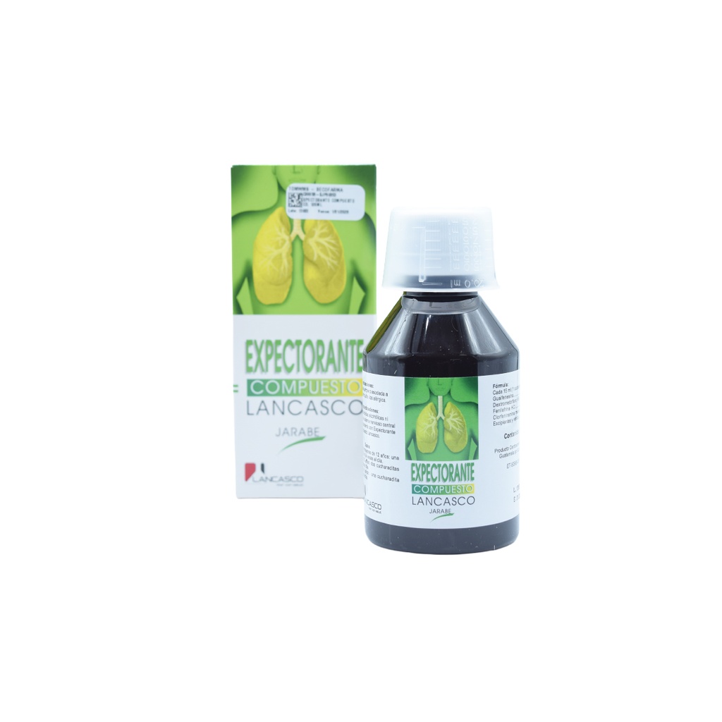 EXPECTORANTE COMPUESTO JARABE 120 ML Lancasco