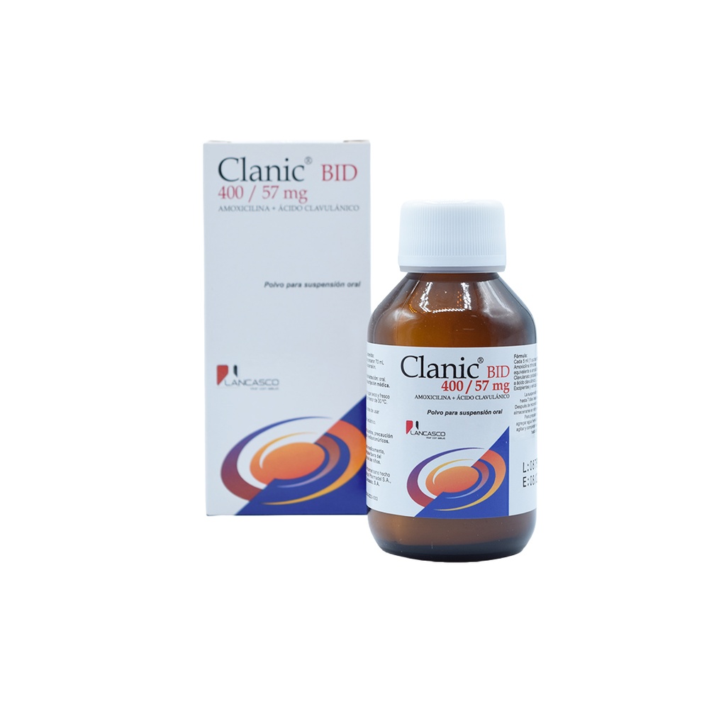 CLANIC 400/57MG SUSP FCO. 70ML Lancasco