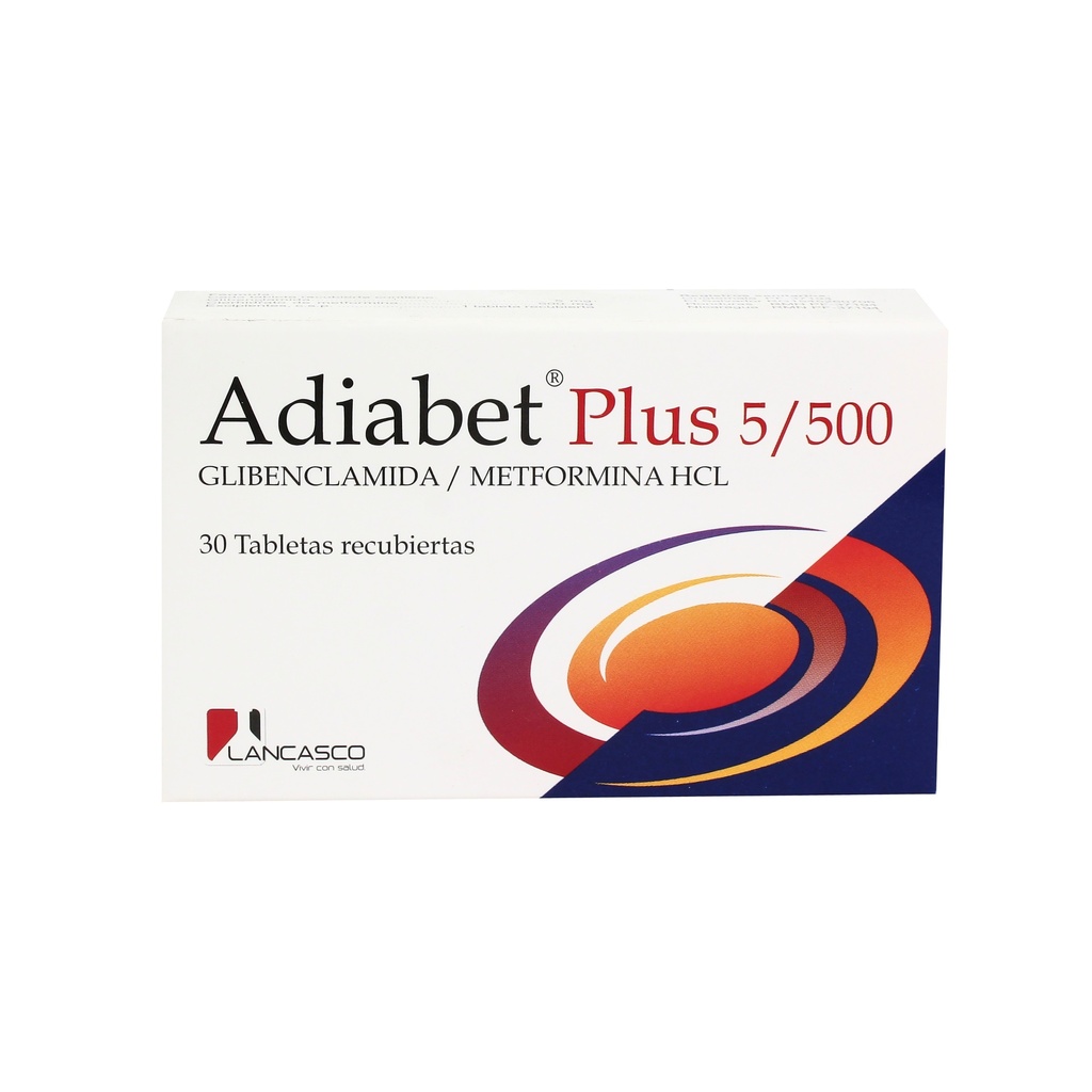 ADIABET PLUS 5/500 CAJA X30 TAB Lancasco