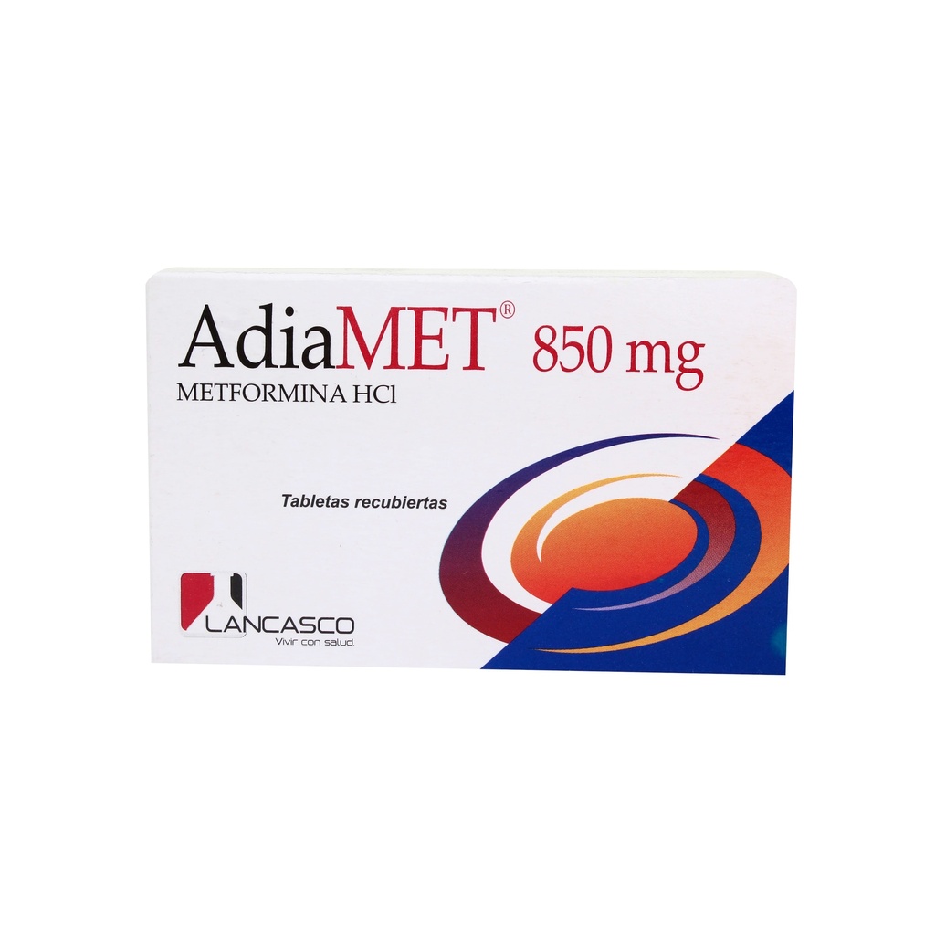 ADIAMET 850MG CAJA X30 TABLETAS Lancasco