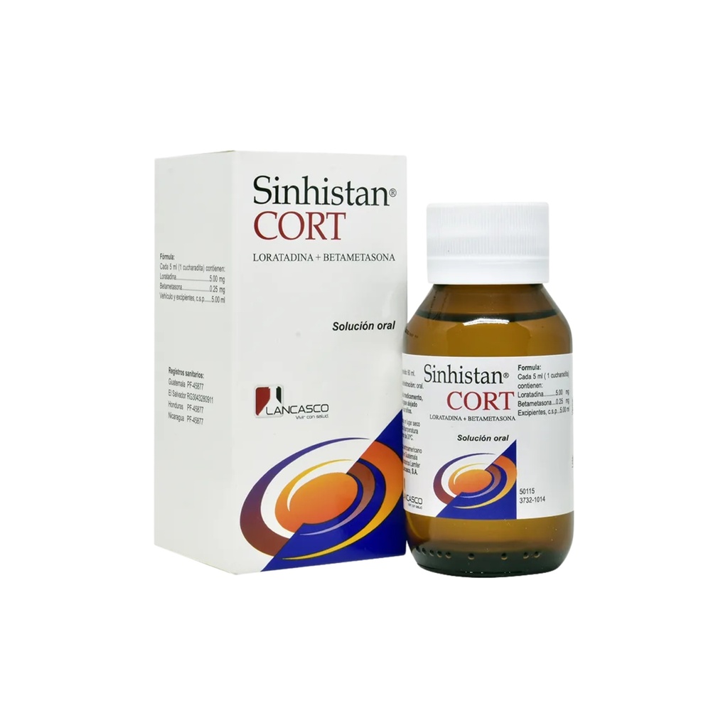 SINHISTAN CORT SOLUCION FCO. 60 ML Lancasco