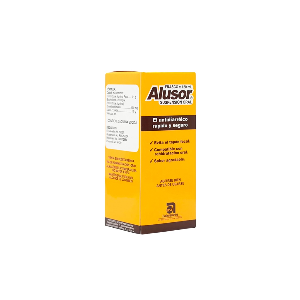 ALUSOR SUSP. FCO. 120 ML. Arsal Laboratorios