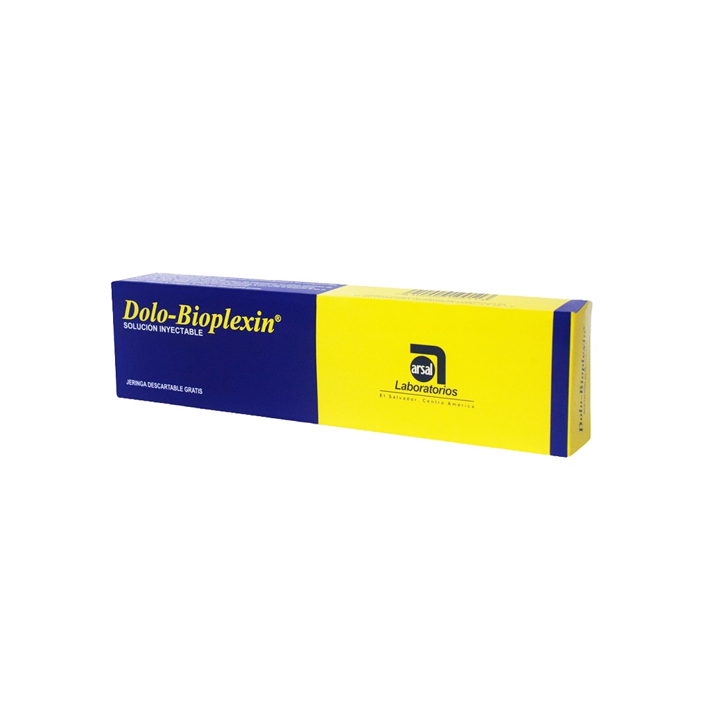 DOLO-BIOPLEXIN CAJA X 2 AMP. Arsal Laboratorios