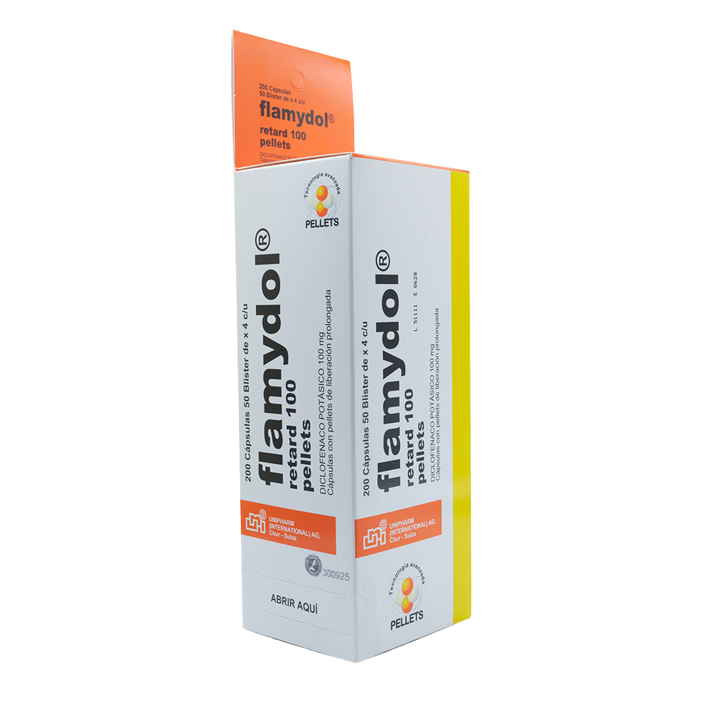 FLAMYDOL RETARD 100MG CAPSULA Unipharm