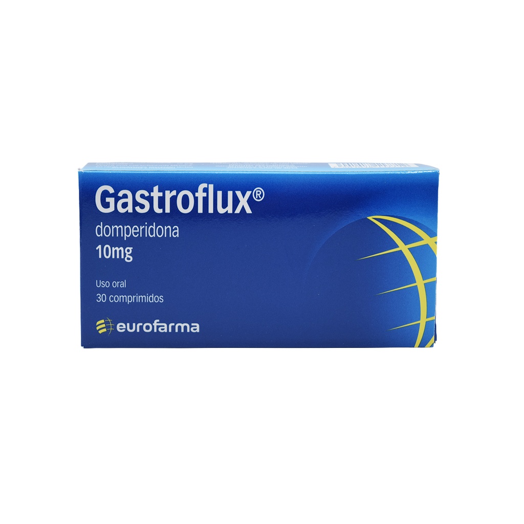 GASTROFLUX 10MG X 30 TABLETAS Eurofarma
