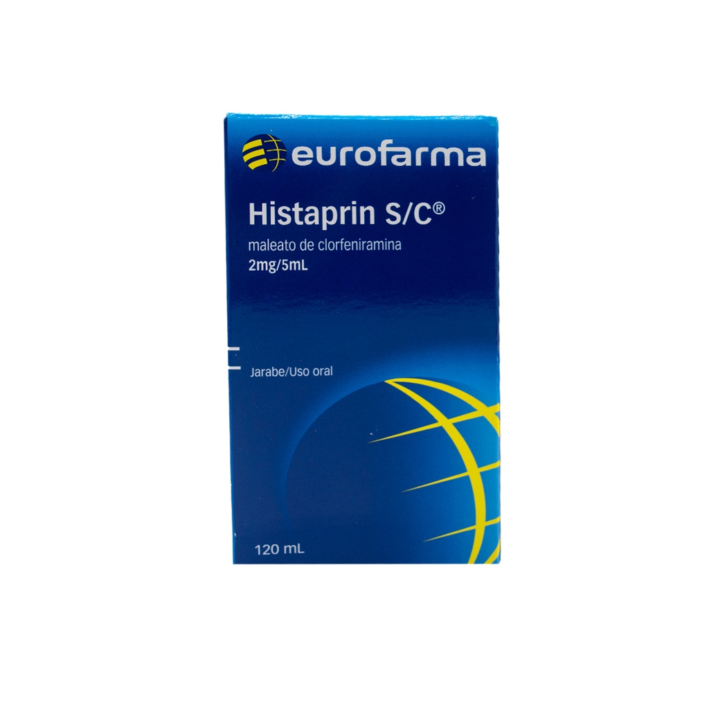 HISTAPRIN SC X 120ML JARABE Eurofarma (Clorfeniramina)