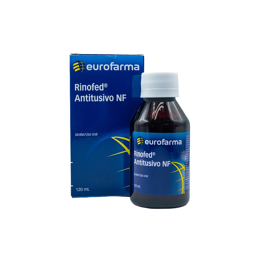 RINOFED NF ANTITUSIVO X 120ML Eurofarma