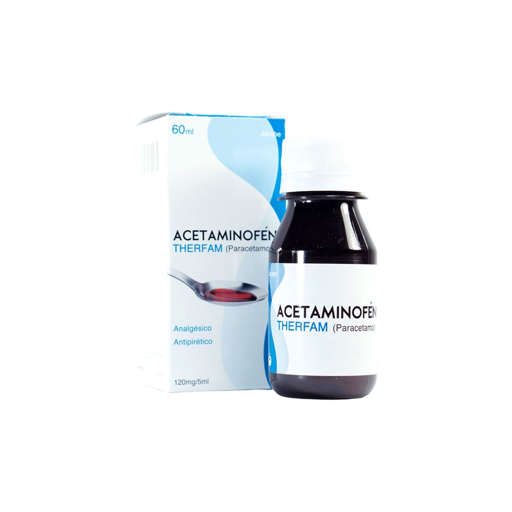 Acetaminofen Jarabe 120mg/5ml 60ml Therfam