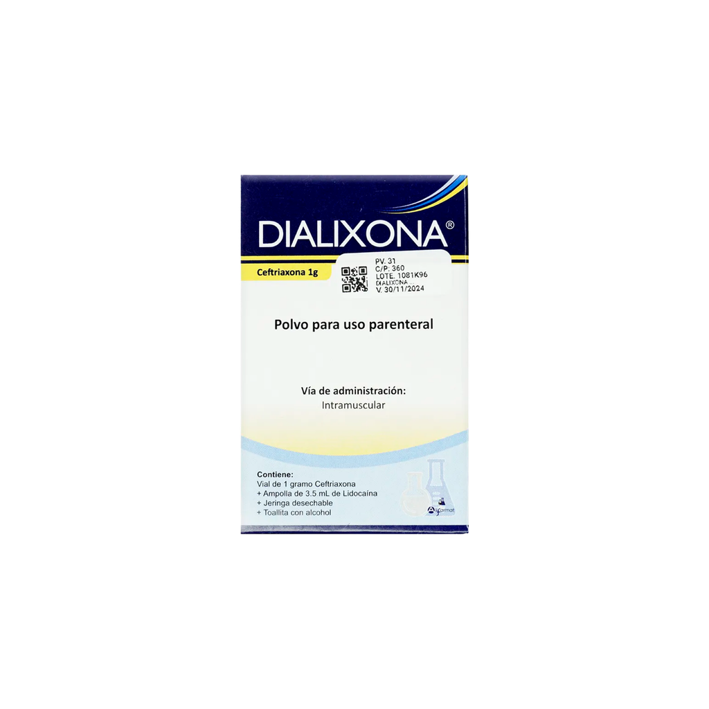 DIALIXONA 1 GR. VIAL ALIFARMAT