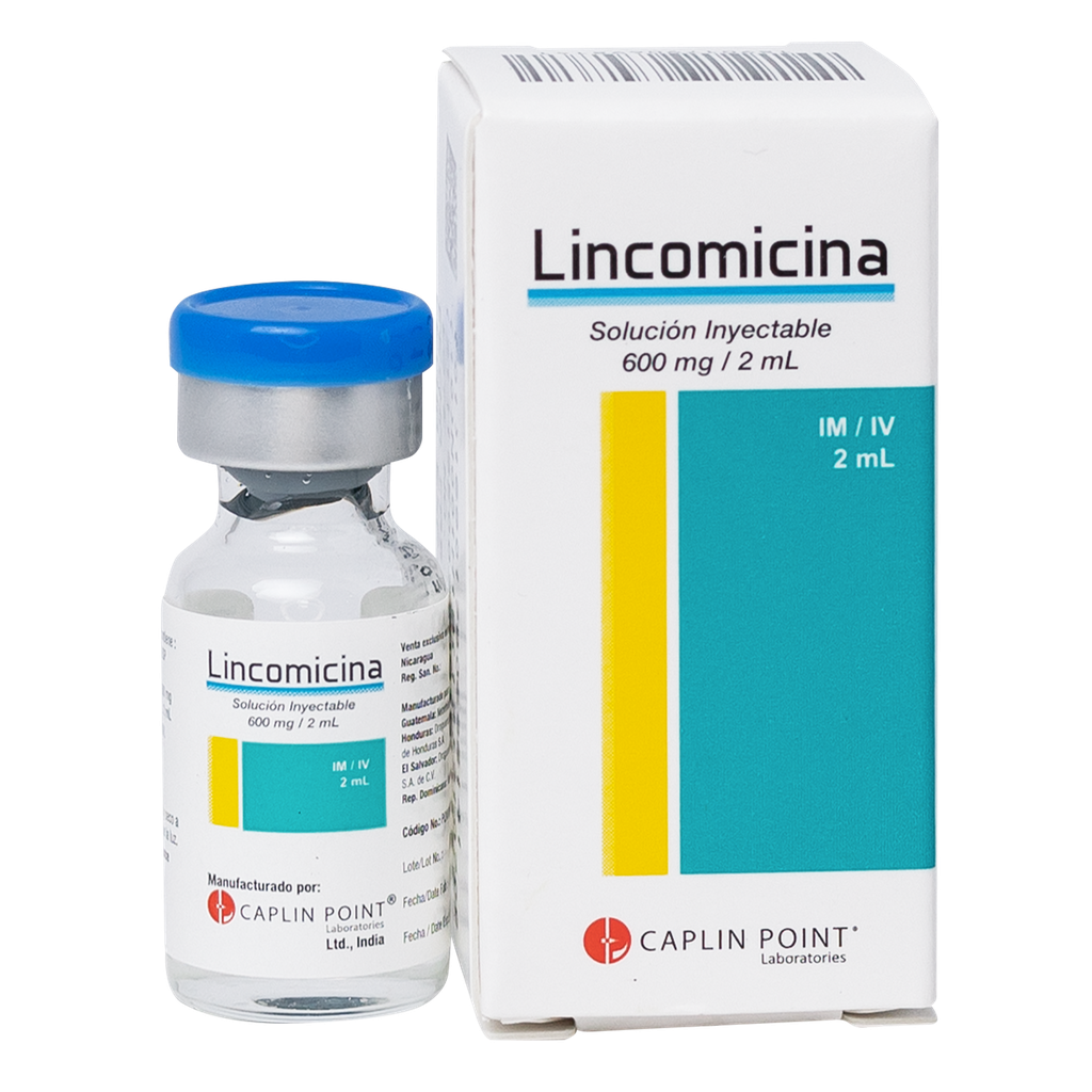 Lincomicina 600mg/2ml Iny. - Vial CaplinPoint Laboratories Ltd.
