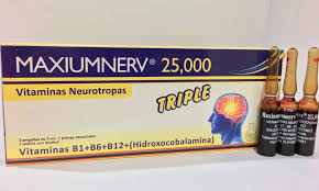 MAXIUMNERV 25,000 TRIPLE AMPOLLA ALIFARMAT