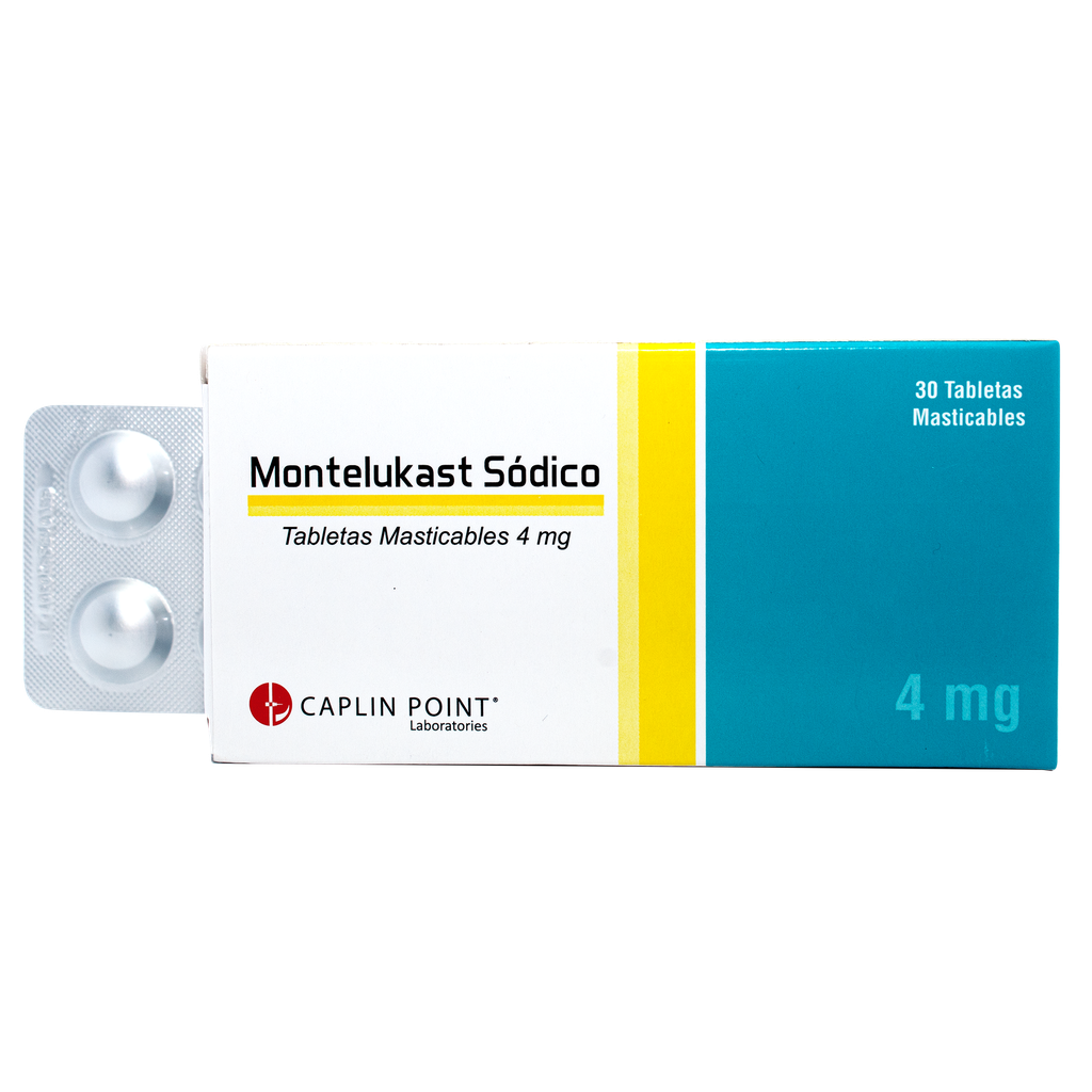 Montelukast Sodico 4mg x 10 Tabletas Caplin Point Laboratories