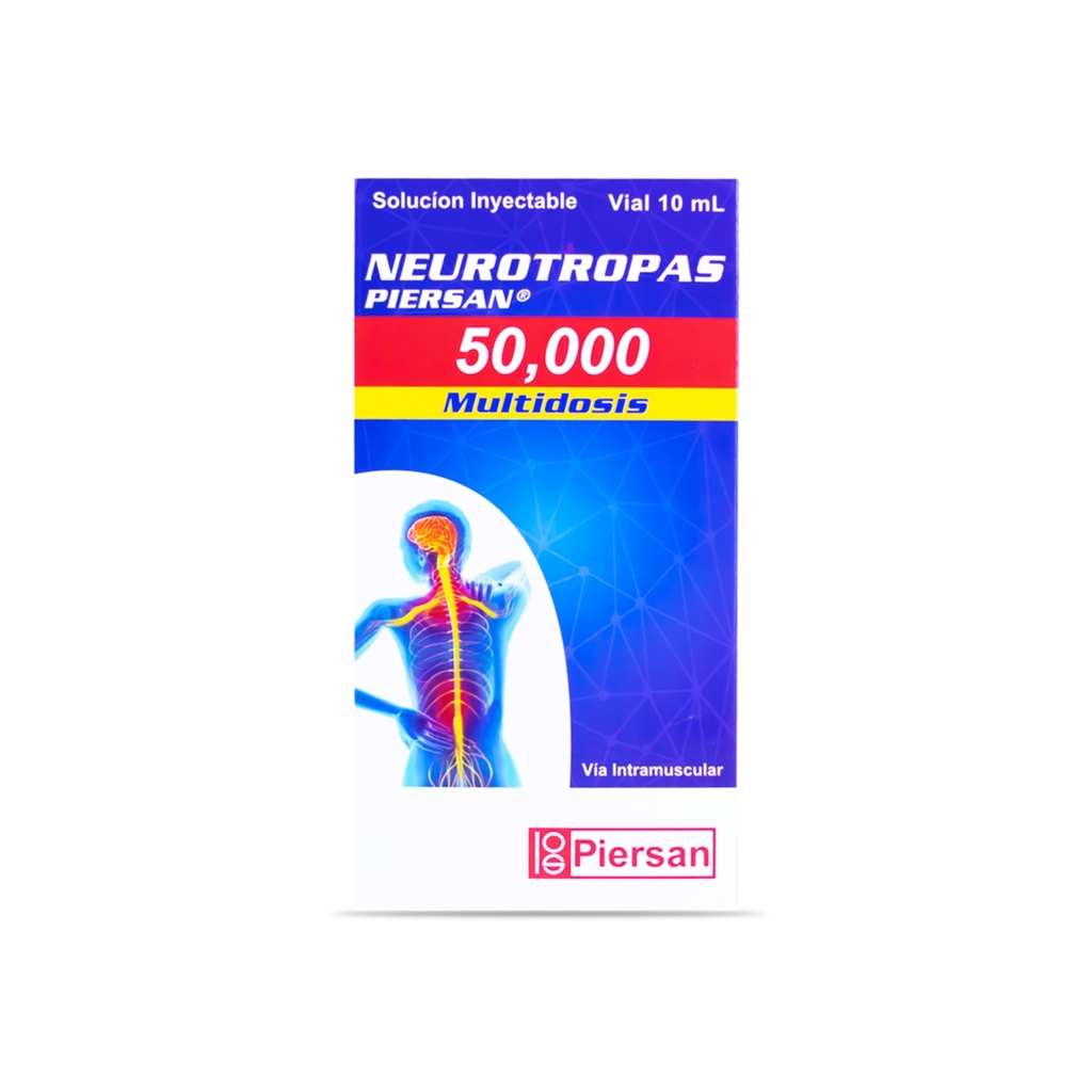 NEUROTROPAS 50,000 VIA IM 10ML INY. PIERSAN