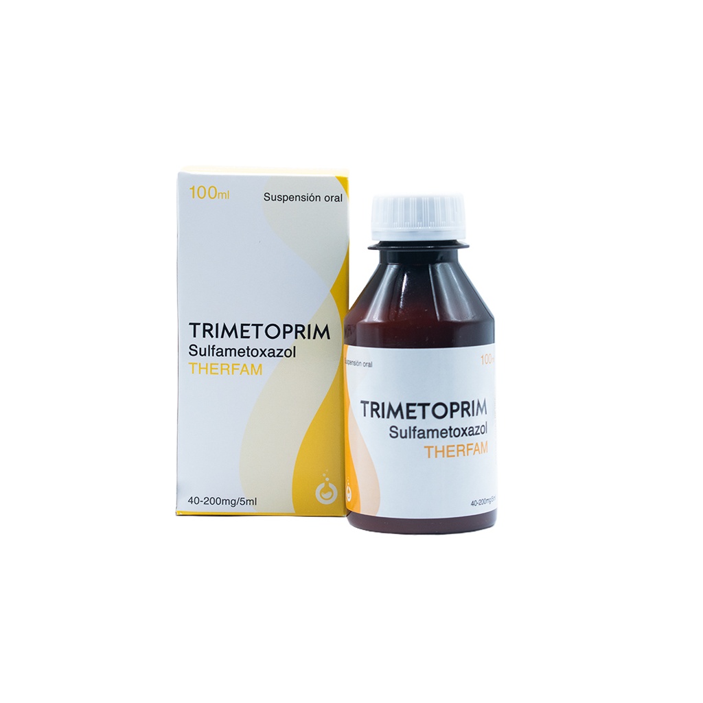 Trimetoprim sulfa 40-200mg/5ml 100 ml THERFAM