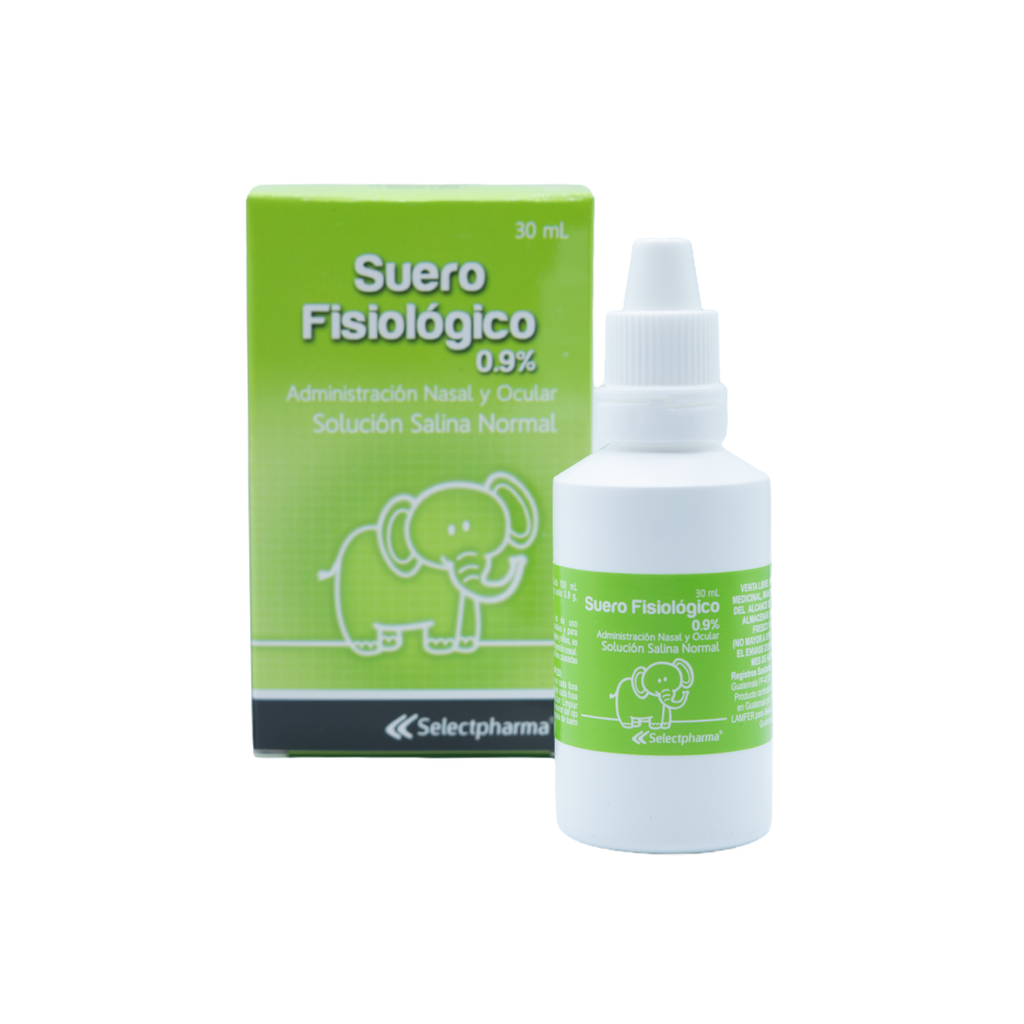 SUERO FISEOLOGICO 0.9% NASAL F30 Selectpharma