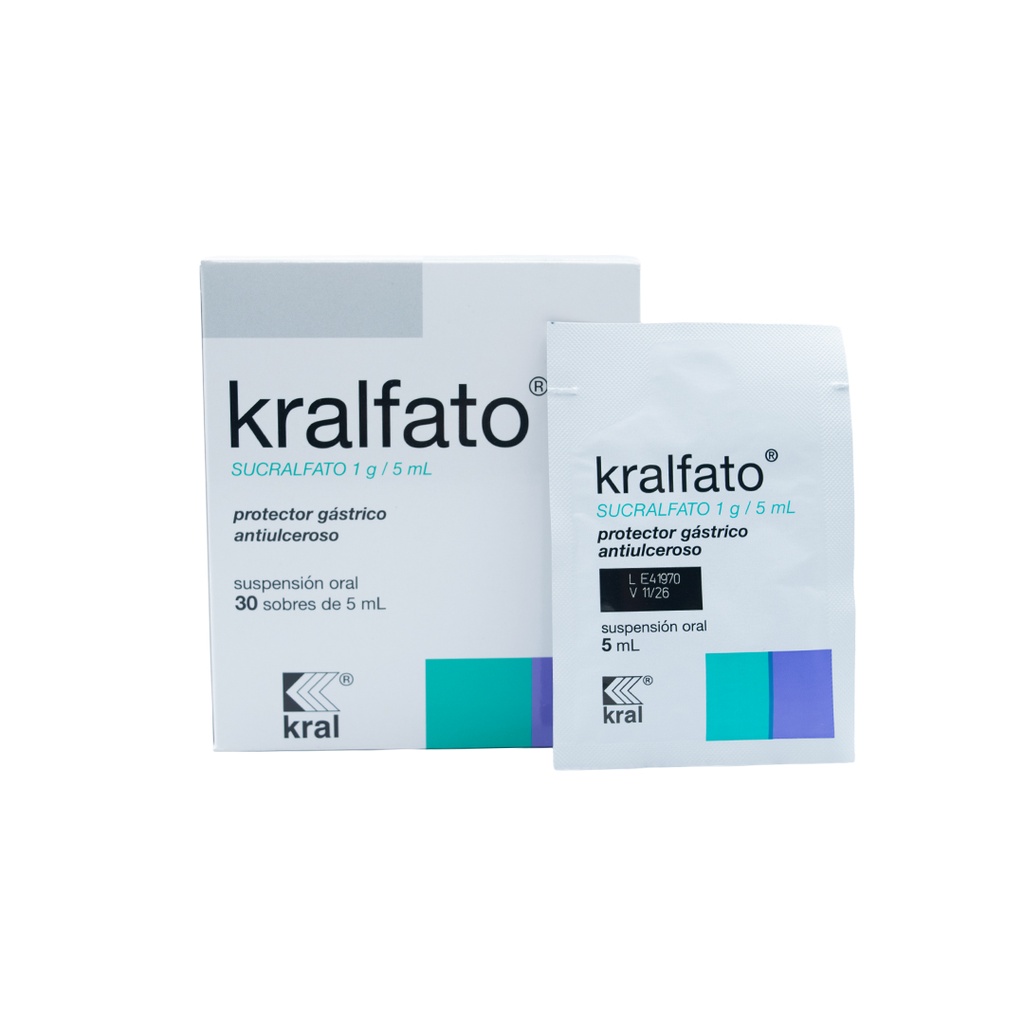 KRALFATO 1G/ 5 ML. CAJA X 30 SOBRES Donovan Werke