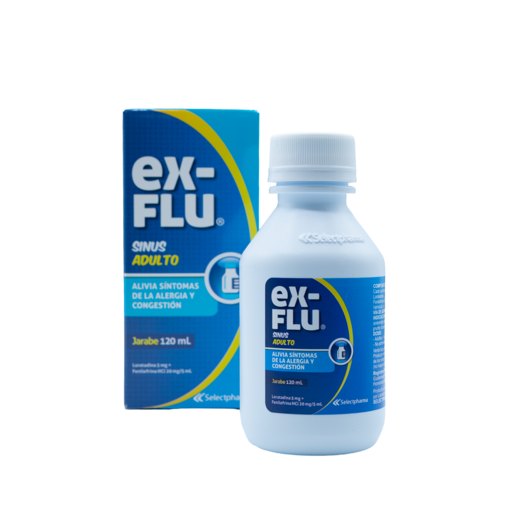 EX-FLU ADULTO SINUS JARABE SELECTPHARMA