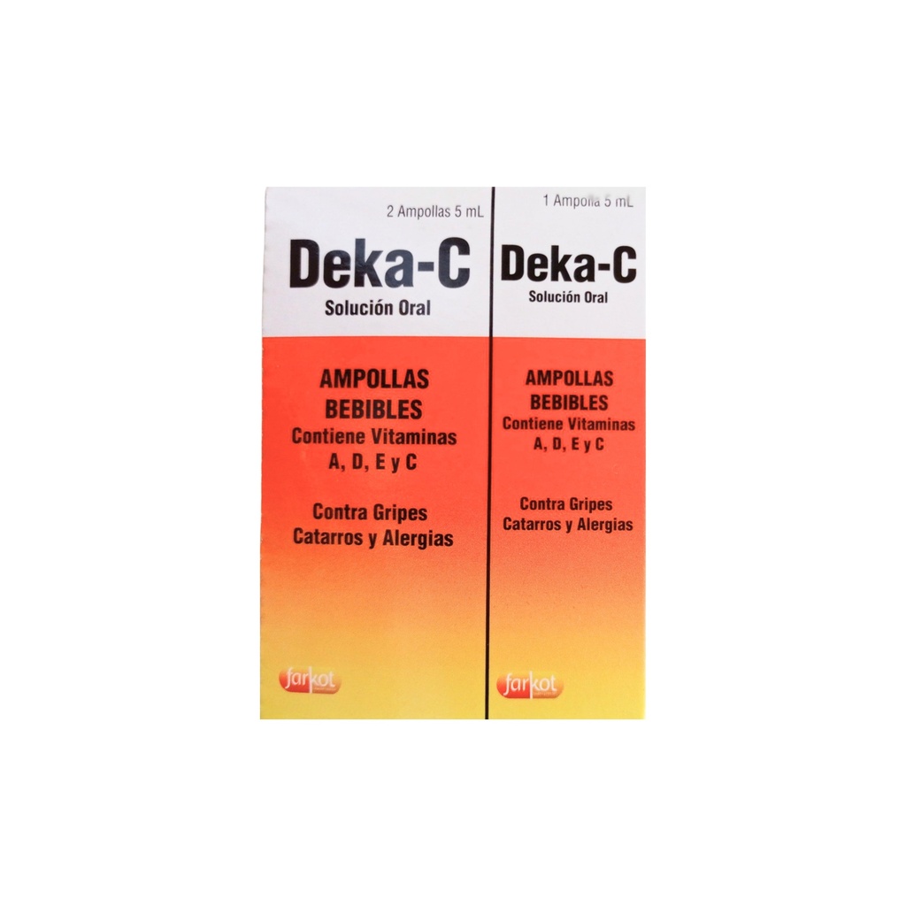 Deka-C Adultos 5cc Caja x 3 Ampollas Farkot