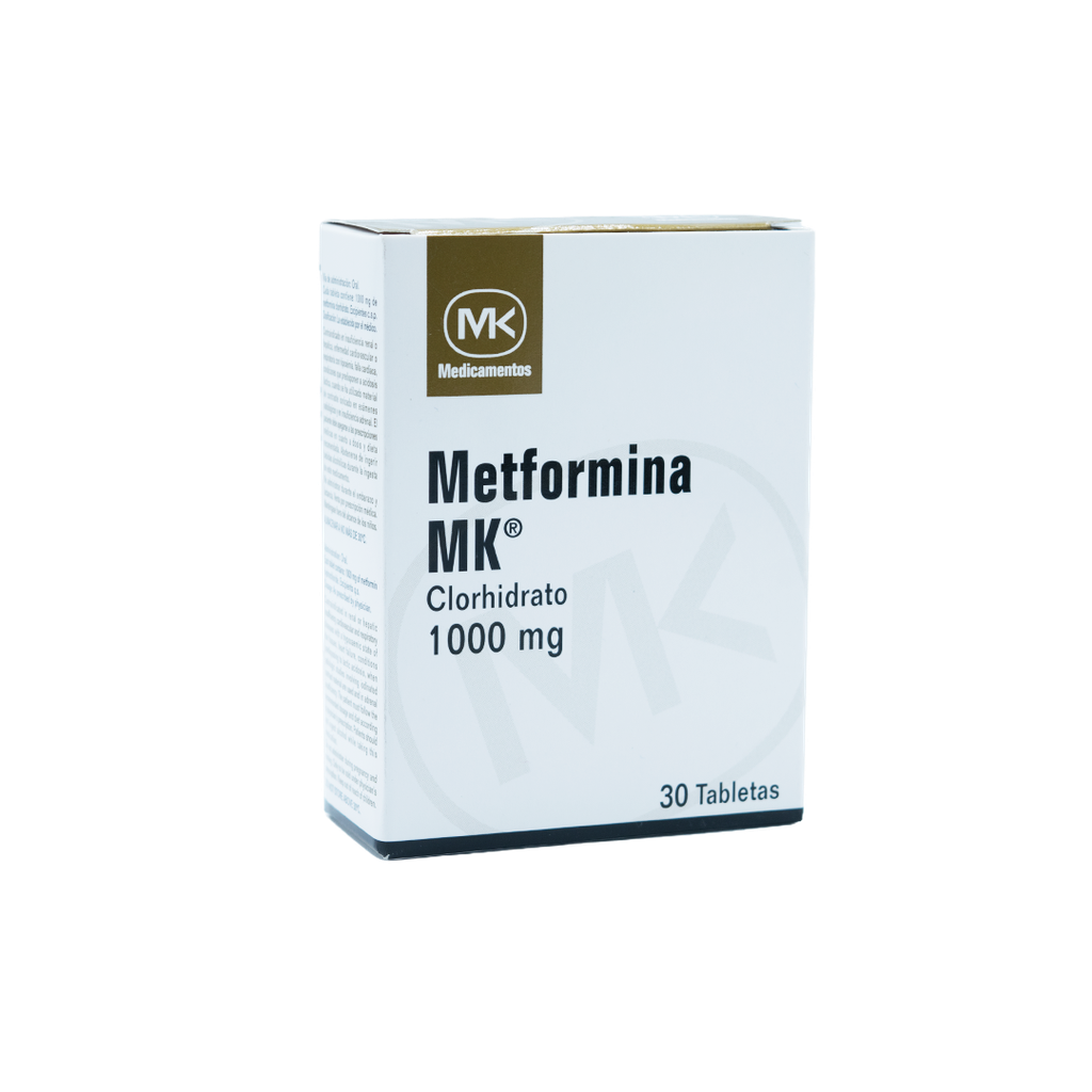 Metformina 1000 MK x 30 MCKESSON