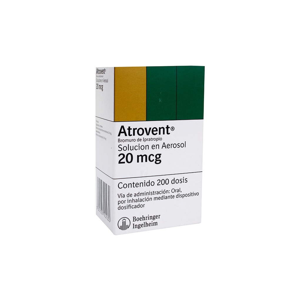ATROVENT AEROSOL 20 MCG X 200 DOSISl Boehringer Ingelheim