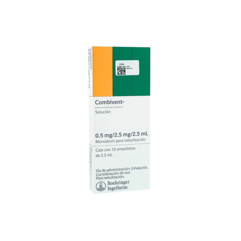 COMBIVENT Sol 10 Amp 2.5 ml Boehringer Ingelheim