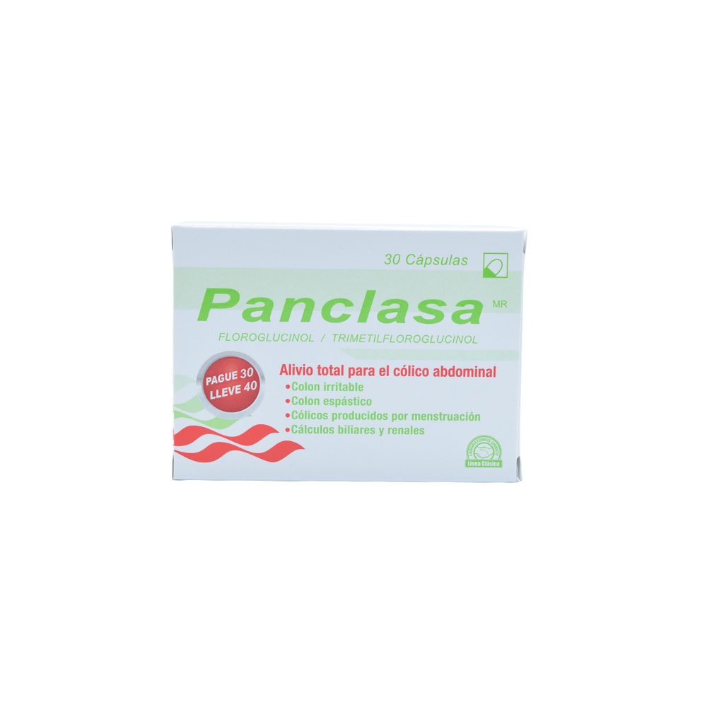 PANCLASA X 1 CAPS. (CAJA DE 40 CAPSULAS) Laboratorios Unidos