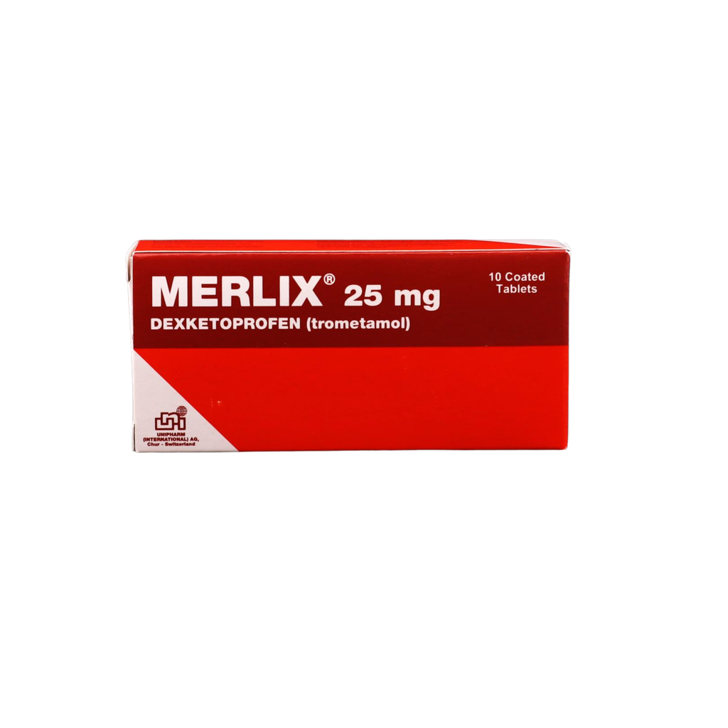 MERLIX TABLETAS 25MG X 10 UNIPHARM