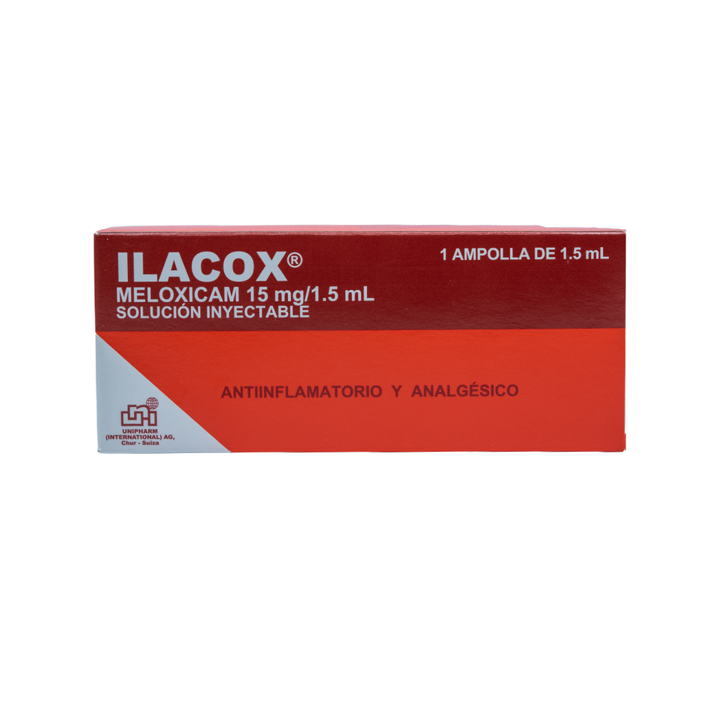 ILACOX AMPOLLAS 15MG X 1 UNIPHARM