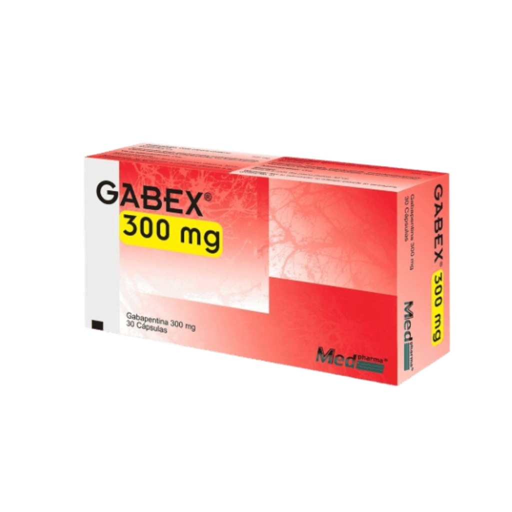 GABEX 300 MG CAJA X 30 TABLETAS  MEDPHARMA