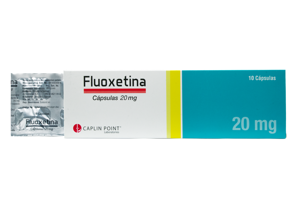 Fluoxetina 20mg Capsulas x 10s Caplin Point Laboratories