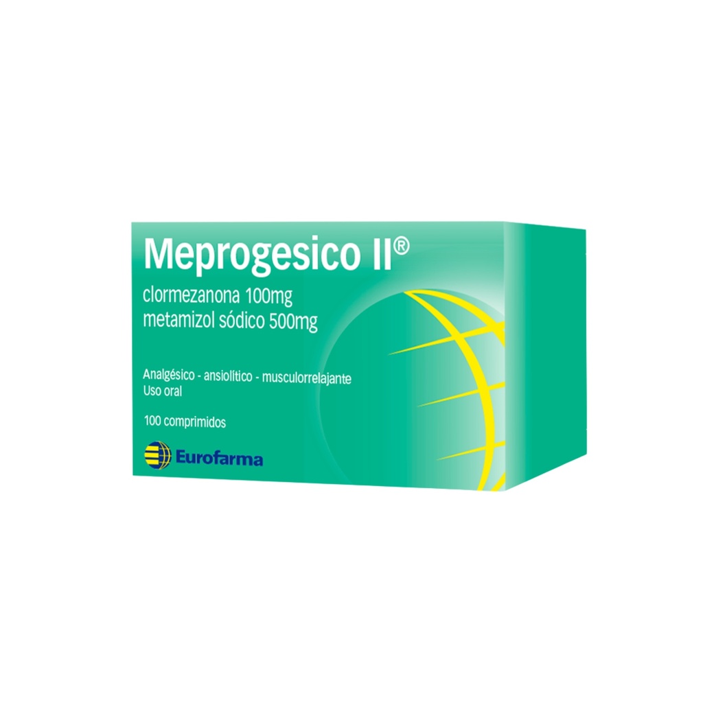 MEPROGESICO II X 1 TAB (CAJA DE 100 TABLETAS) Eurofarma