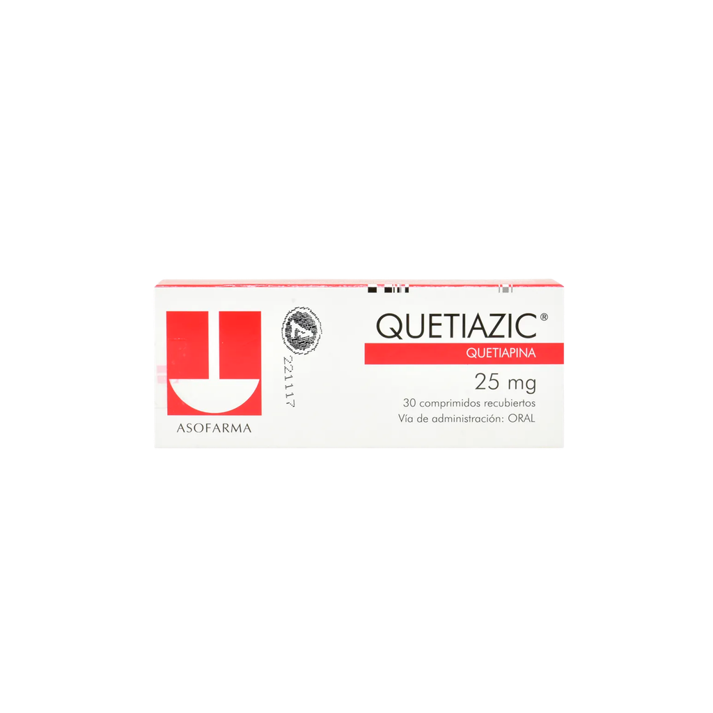 QUETIAZIC 25 MG CAJA X 30 COMPRIMIDO ASOFARMA