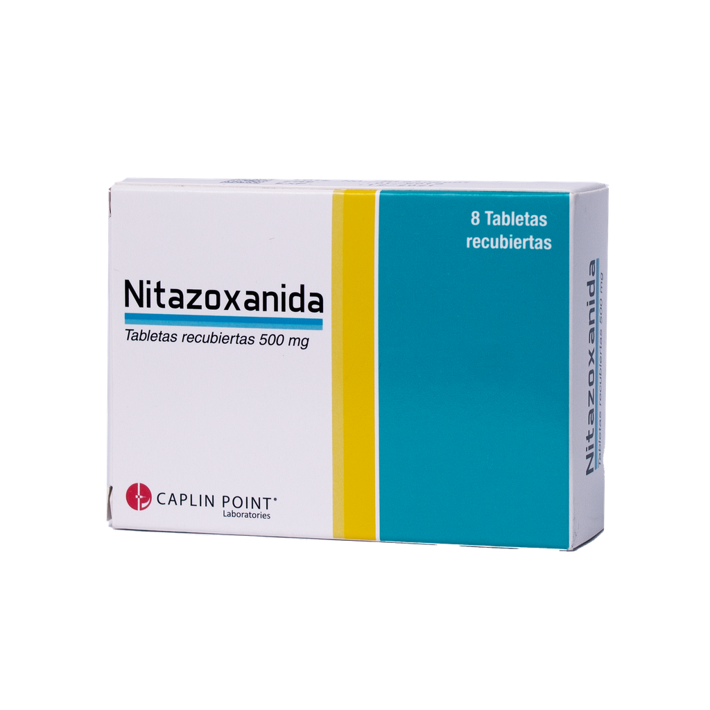 NITAZOXANIDA 500MG TABS 2x3  Caplin Point Laboratories