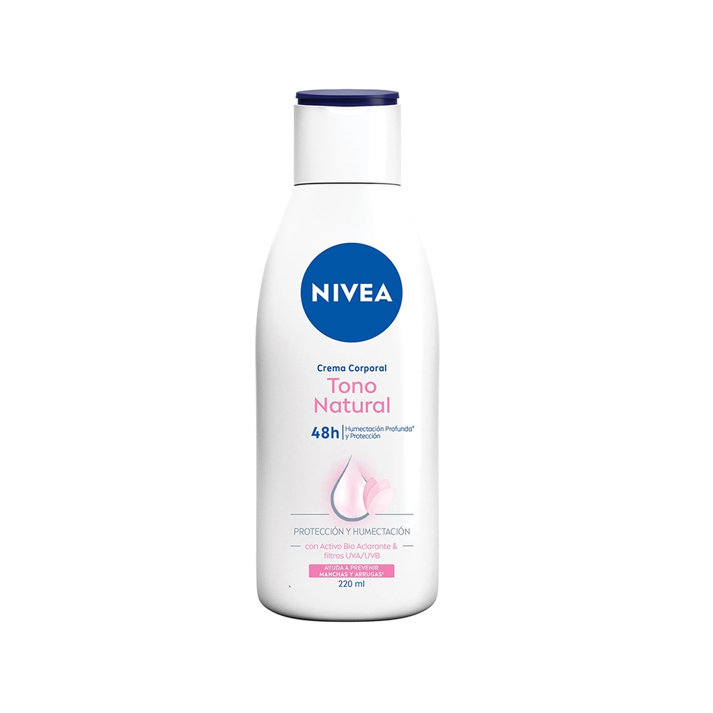 NIVEA BODY ACLARADO NATURAL X 220ML BDF