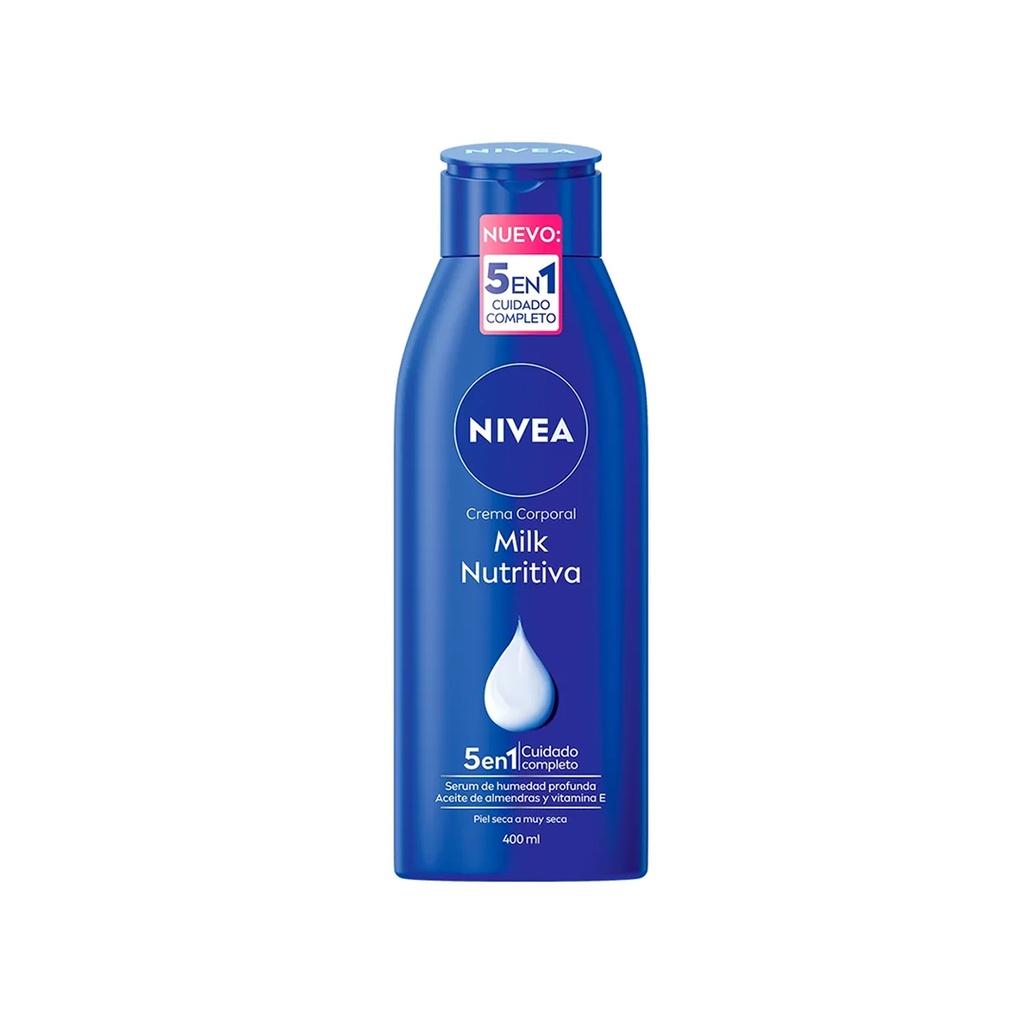 NIVEA BODY MILK HIDRATANTE PIEL NORMAL x 400ML BDF