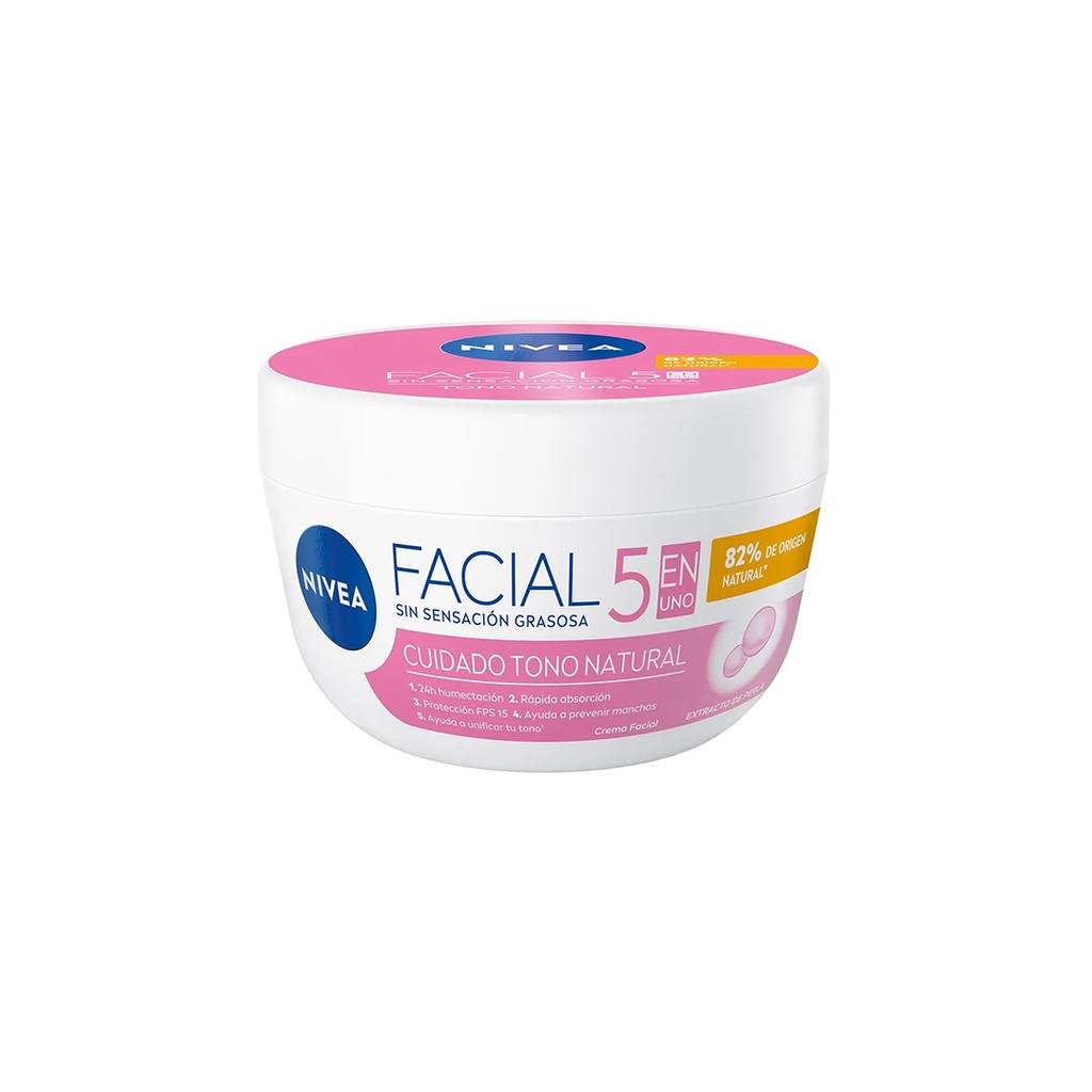 NIVEA CREMA CUIDADO ACLARADO NATURAL X 100ML BDF