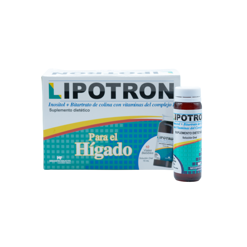 LIPOTRON BEBIBLE CAJA X 10 AMP. Mediproducts, S.A.