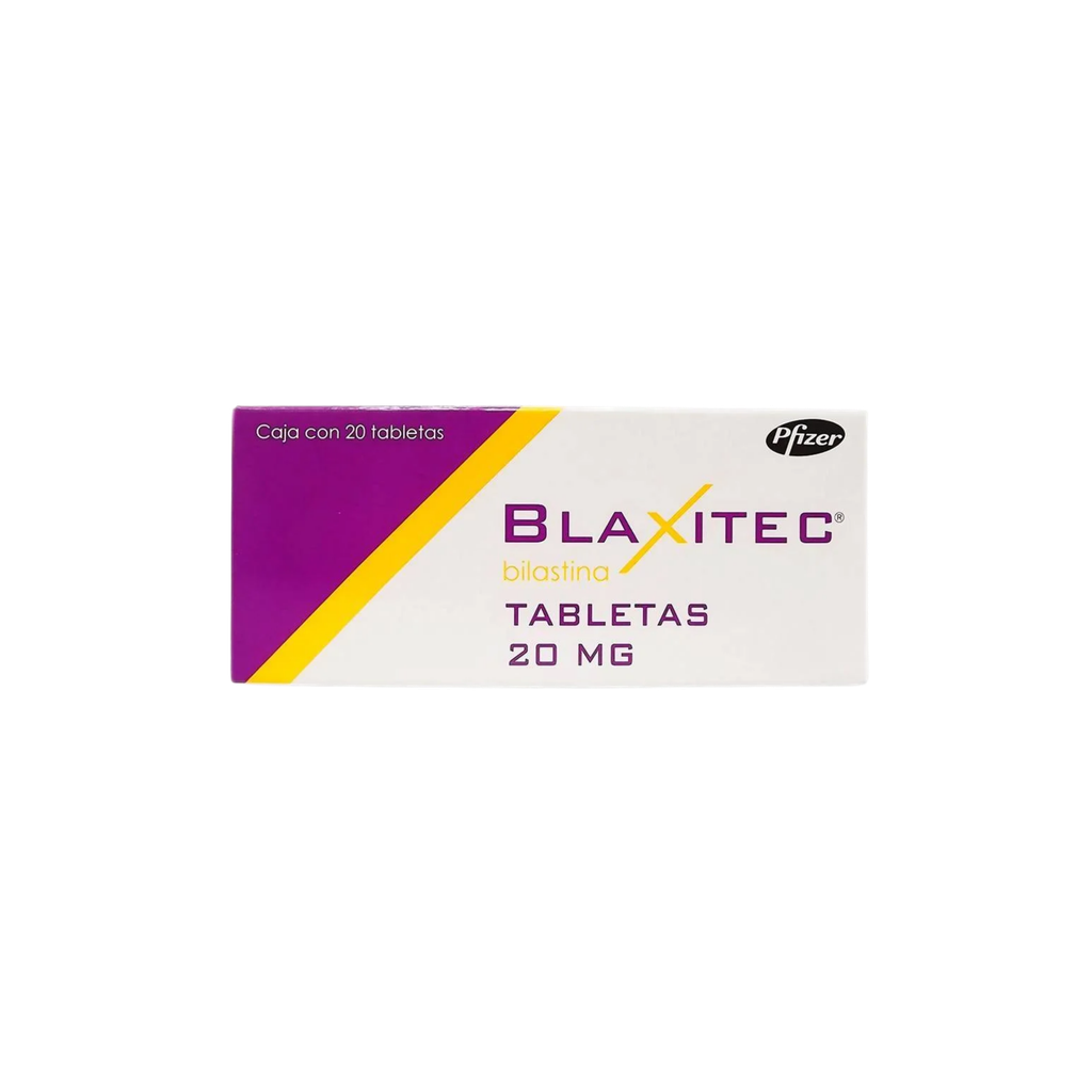 BLAXITEC 20 MG CAJA X 20 TABLETAS Pfizer